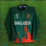 Bangladesh World Cup Jersey - Full Sleeve Collar Polo Cricket Jersey For Men - Bangladesh Cricket Jersey 2026/2027